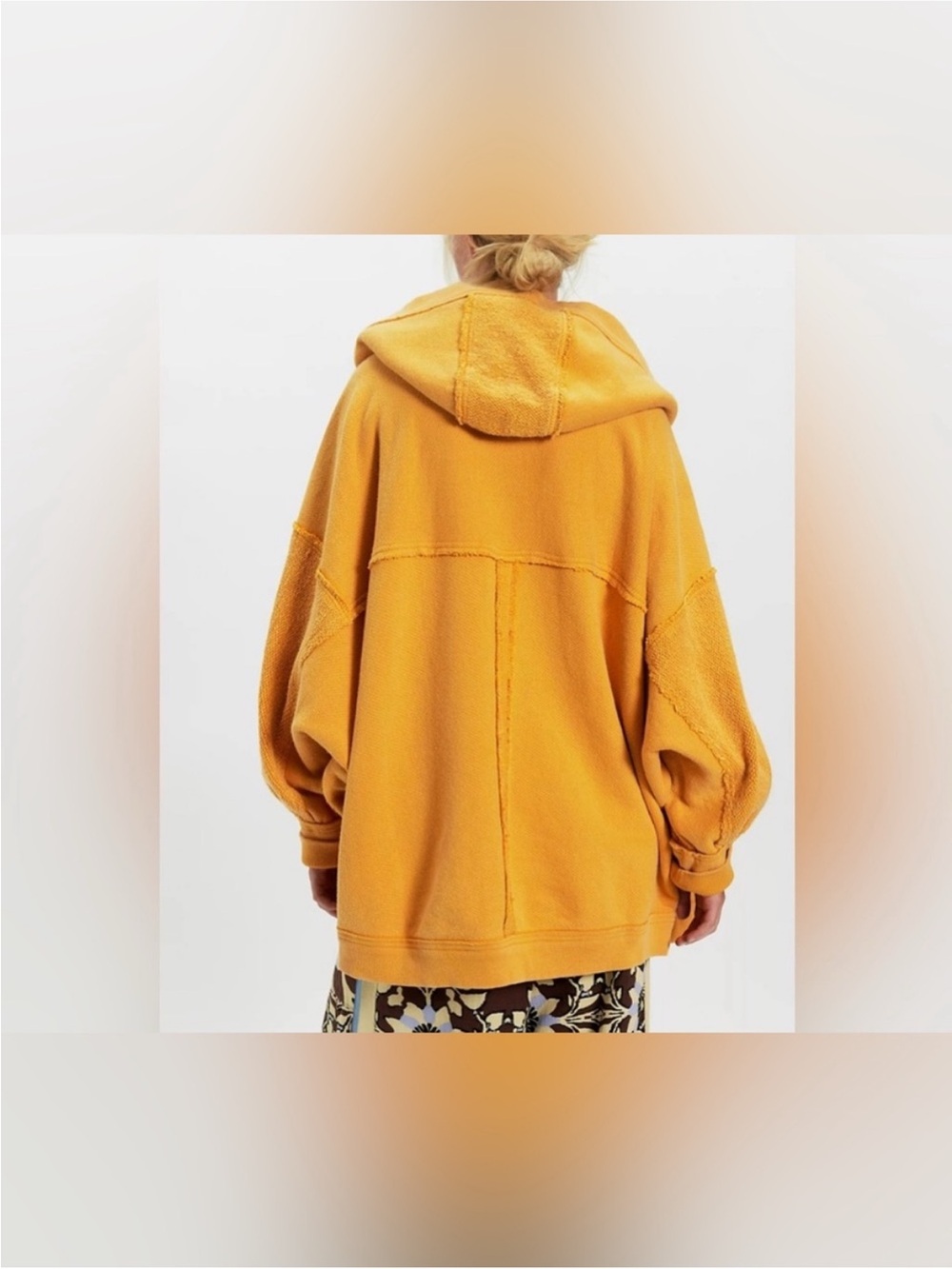 NWT Free People We The Free Forever Yours Cardi - Sunflower Sun Yellow - Small - Picture 4 of 12